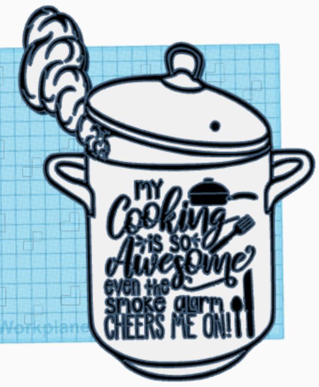 My cooking is so awesome even the smoke alarm cheers me on Funny, Funny wall art, Home Decor, Dual e