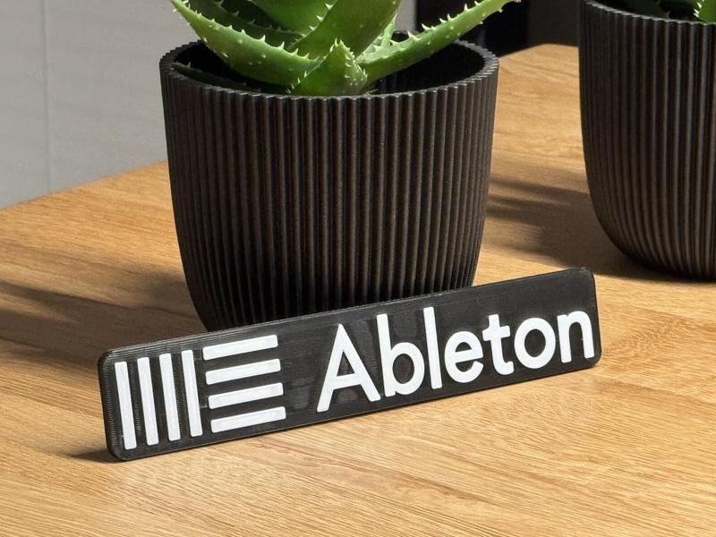 Ableton logo plate