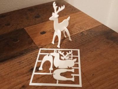 Merry Christmas Deer Kit Card