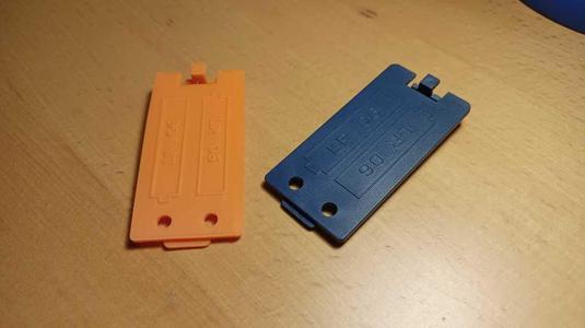 Bettery cover for Tefal bathroom scale