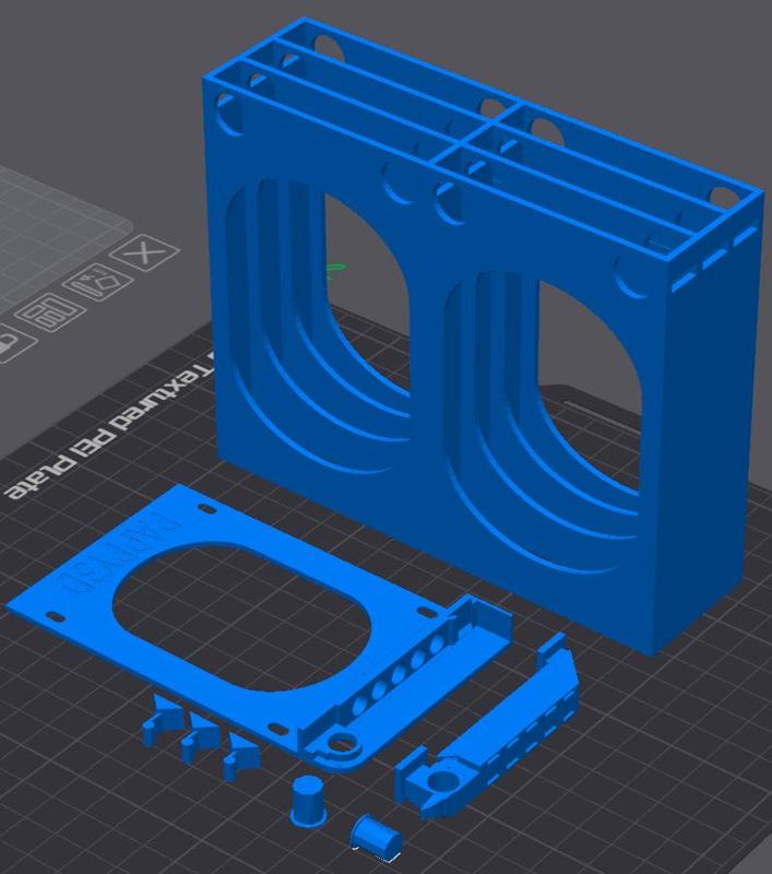 Drive Bay 7mm SATA enclosure 6x 2.5 drives with hot swap