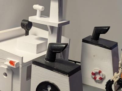 Utility Ship - Exhaust pipe - Peter Sripol