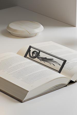 Moon And Bird Bookmark, Creativity Bookmark, Gift Idea