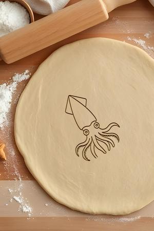 Cuttlefish Cookie Cutter, Biscuit Cutter