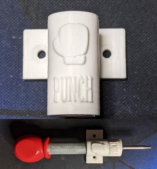 Automatic Centre Punch Holder Mount aka Center Punch