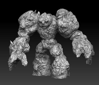 stone golem elemental