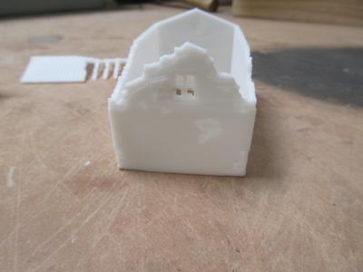 Ruined Mediterranean style House