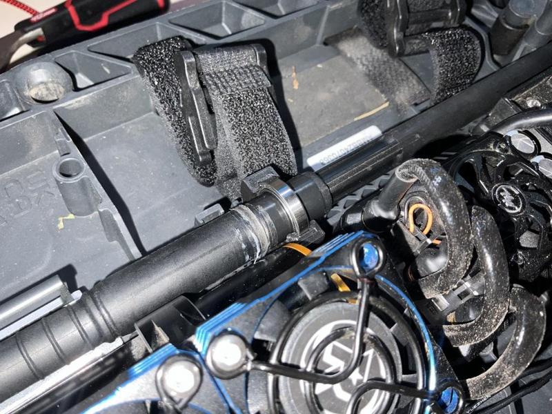 Arrma 4s Relocated Center Bearing Support