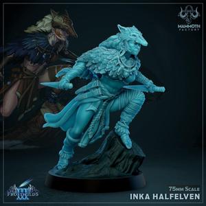 Inka Halfelven - 75mm Scale Display Version