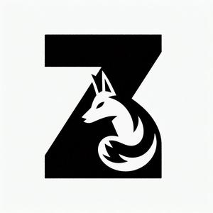 Fox alphabet: Letter Z (version 3)