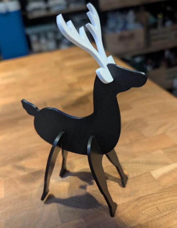 Chrismas - Decorative Deer to build