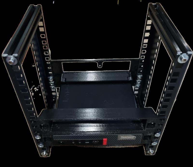 Lenovo Tiny 10 inch (M720q) Rackmount with Keystone slots Short