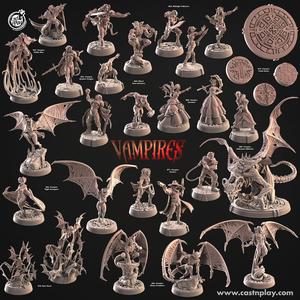 Vampires (Set) (Pre-Supported) - DnD | Cast n Play