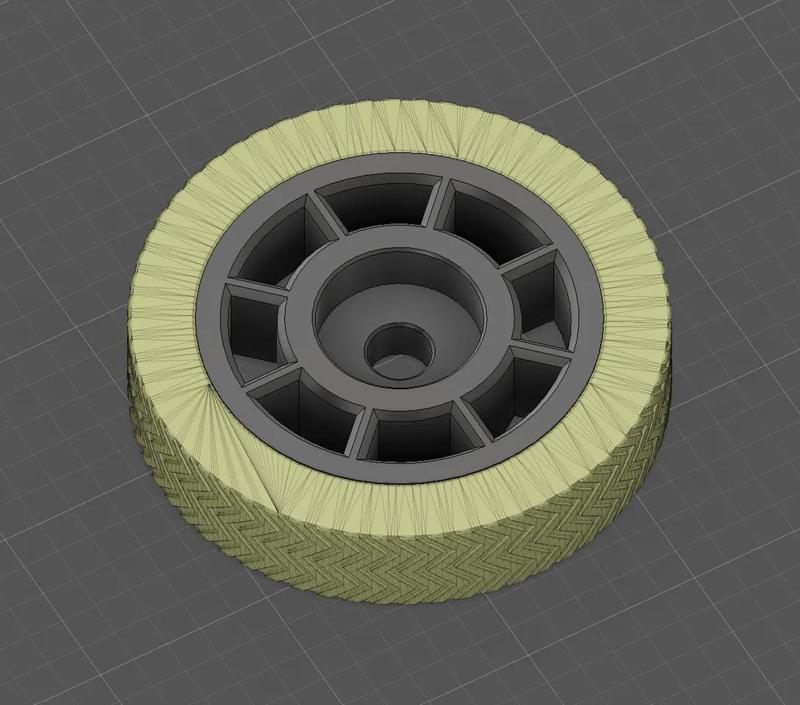 Cart wheels & TPU tires   
