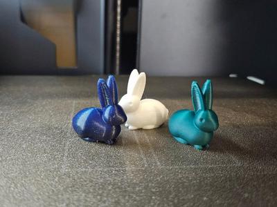 Mini cute easter bunny rabbit (hide and seek)