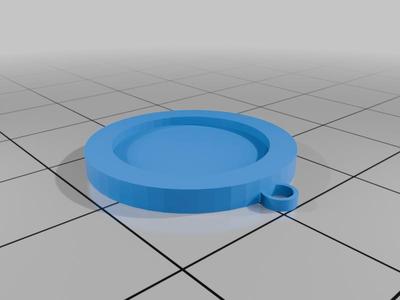 Cheese Pizza Keychain