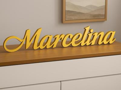 Marcelina name tag