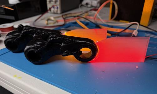 Tron Light Cycle (Printable with LED light trail)