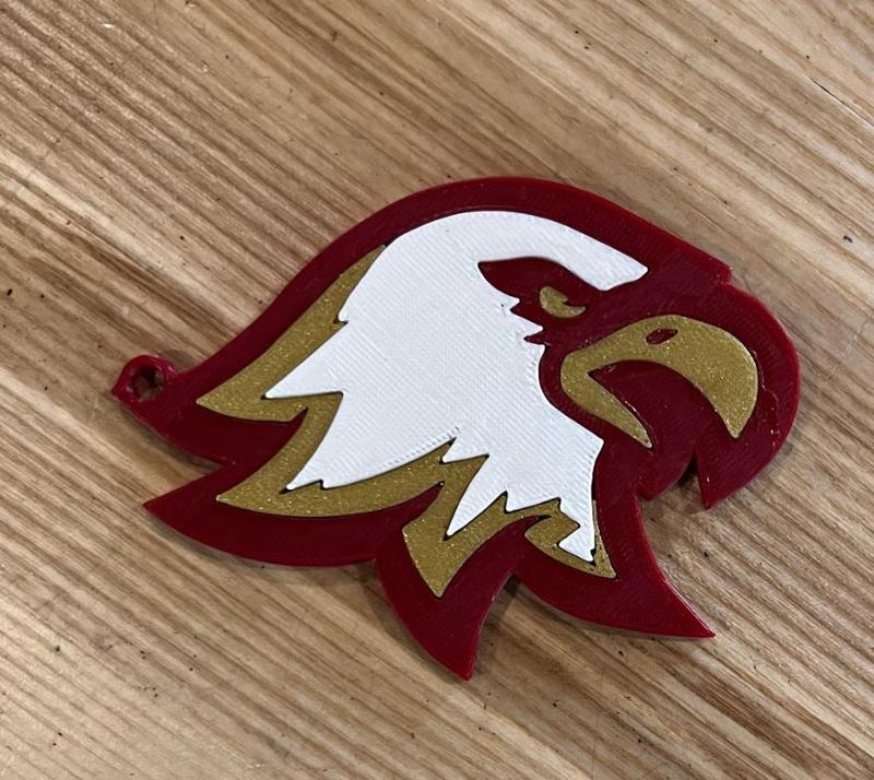 Sharon Eagle Key Chain