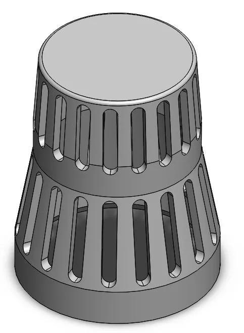 Stříška na komín (o100)   