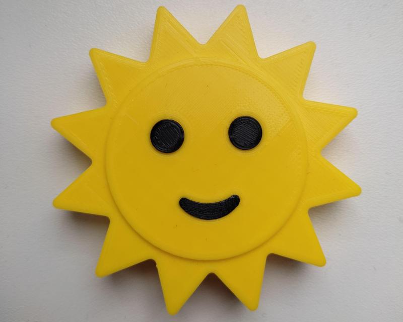 Smiling sun