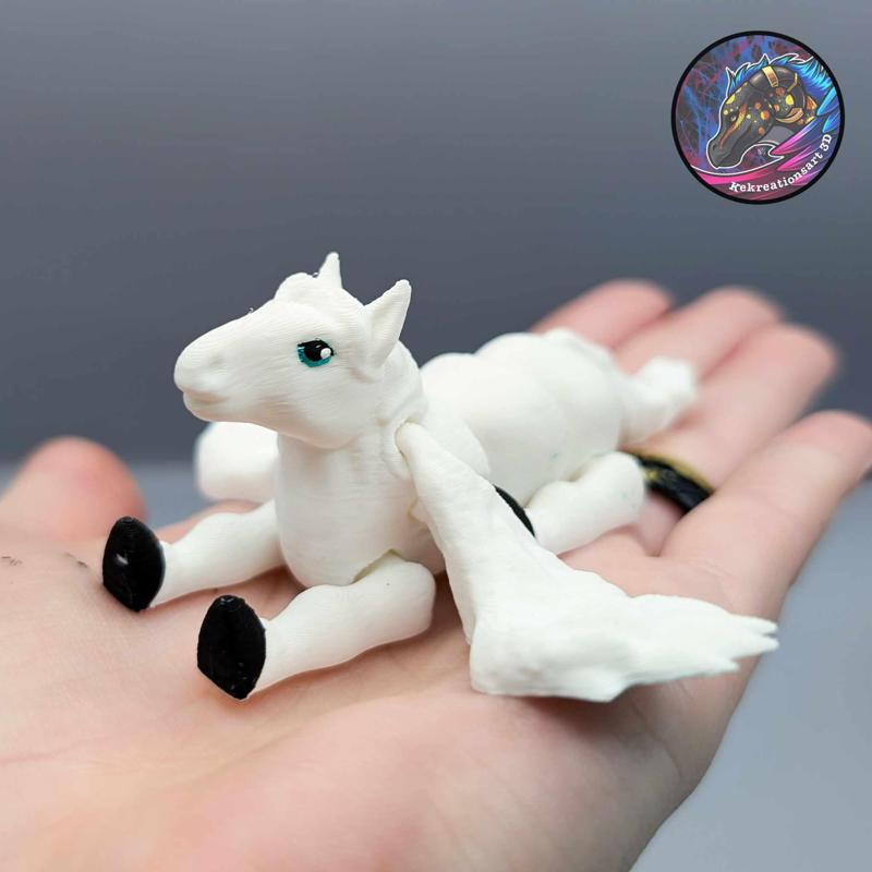 Baby Flexi Pegasus Keychain