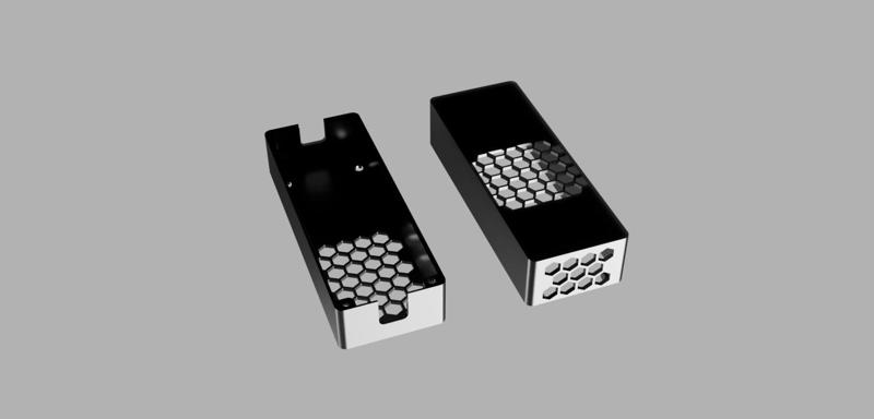 1200W StepUp Case with air cooling