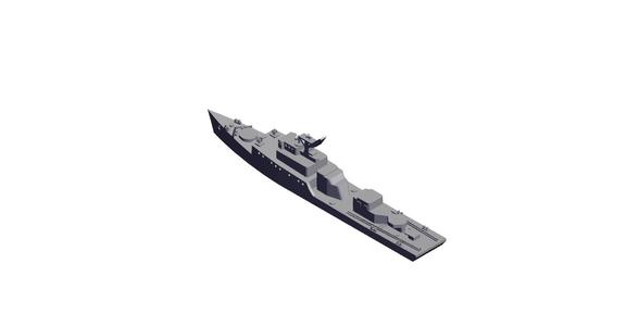 1/1250 Scale Russian Grisha-class corvette.stl
