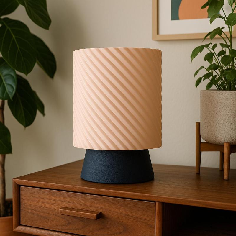 Swirl - Modern Table Lamp