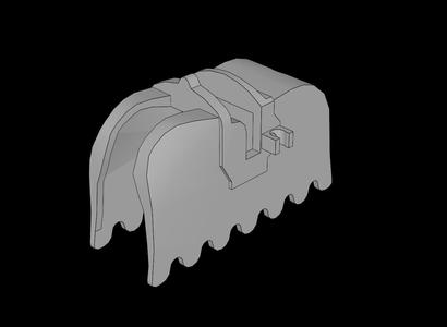 Lego Compatible (2490.dat) Animal Horse Barding