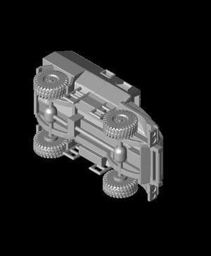 1/100 Scale Caiman 4x4 BAE Systems MRAP.stl