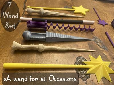 A Wand For All Occasions (7 Magic Wand Set) 
