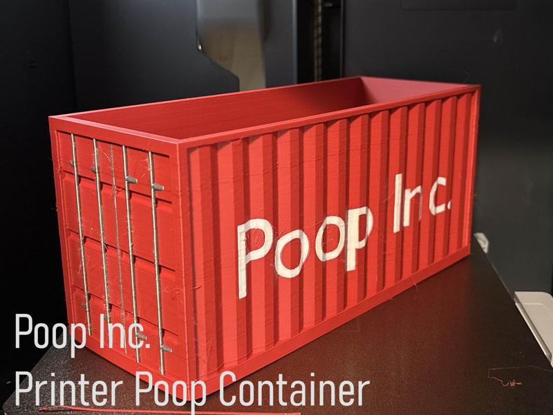 Poop Inc. Container