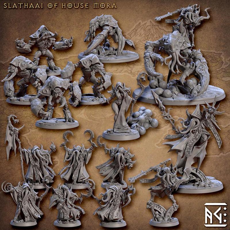 Slathaai of House Mora (Complete Set - 38)