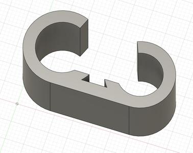 7mm & 6mm Cable Clip - Clip/Hold Cables together