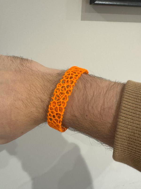 TPU voronoi bracelet