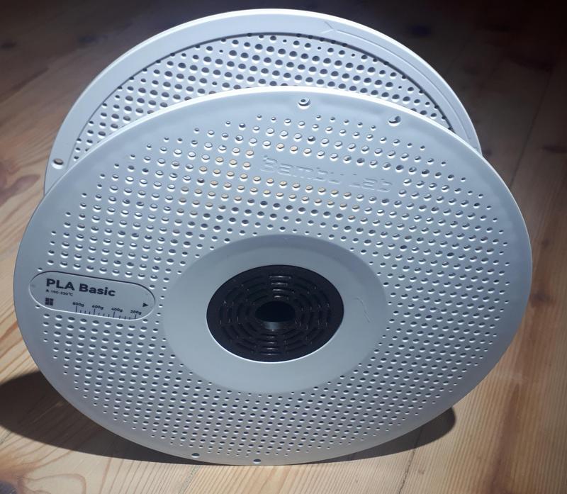 Bambu Spool Desiccant Silica Weighted Insert