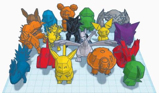 Low Poly Pokemon