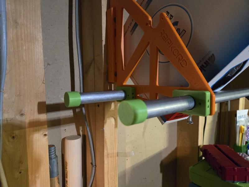 Half inch conduit cap for RepRack