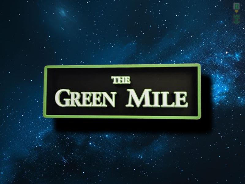 The Green Mile Cinema Film Room Sign Box