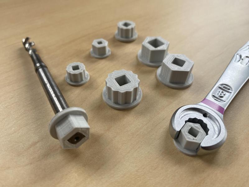 Tap wrench, Tap Holder in nut style