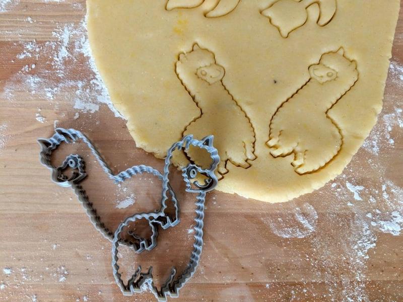 Cute Llama Cookie Cutter