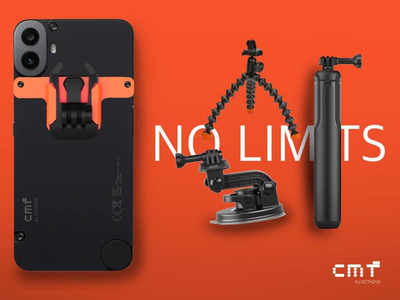 CMF Phone 1 Action (GoPro, DJI) Mount System