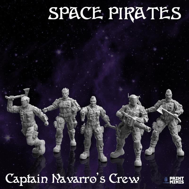 Modular Navarro Pirate Crew - Space Pirates