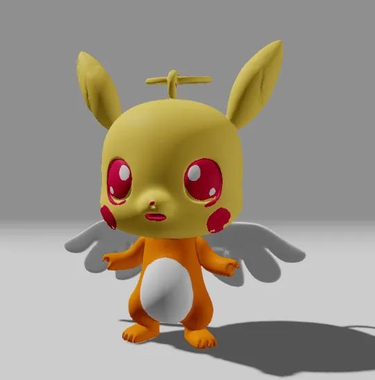 Angel or daemon figurine - Ange ou demon   