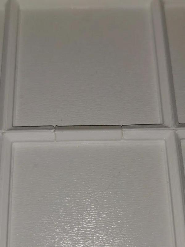 50mm gridfinity frame connection clip   