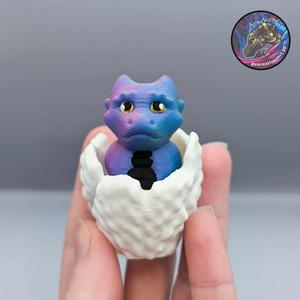 Dragon hatchling clicker fidget