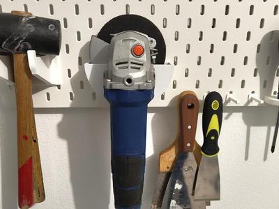 Skadis Angle Grinder Stand