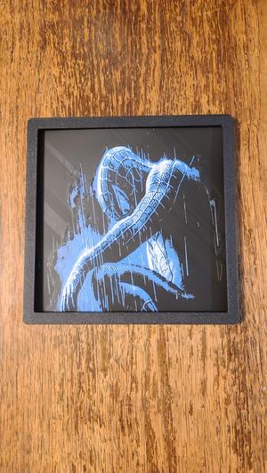 Frame for spiderman hueforge 200 x 200