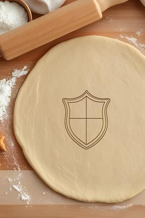 Shield Cookie Cutter, Biscuit Cutter